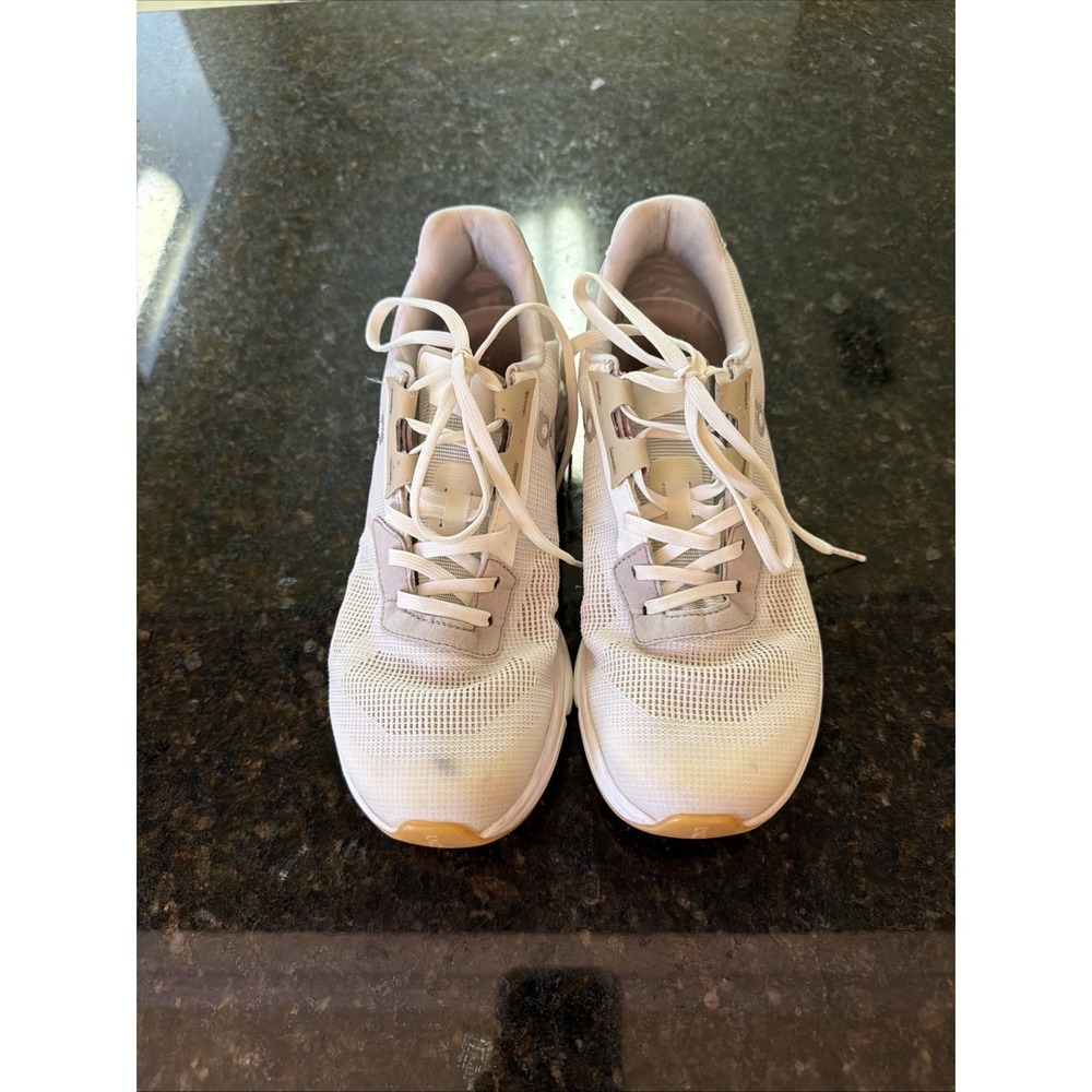 On Cloud Cloudrift Women's White/gray Lightweight Comfort Sneakers Sz 7.5
